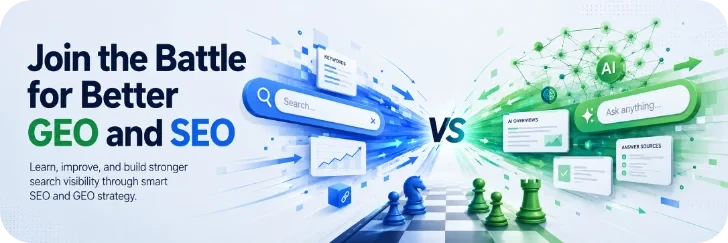 Join the battle for better GEO and SEO with PageRanked